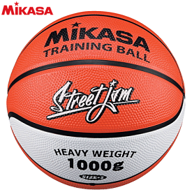 ミカサ ゴムバスケットボール トレーニング用 5号球 1000g ネーム加工不可 B5JMTR-O
