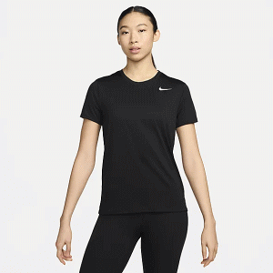 【10%OFFクーポン配布中】NIKE ナイキ 半袖シャツ Tシャツ トレーニングウェア レディース 女性用 DX0688 010【1枚までメール便OK】