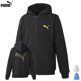 PUMA プーマ スウェット パーカー ACTIVE SPORTS FZ HOODIE ジュニア キッズ 子供用 677730