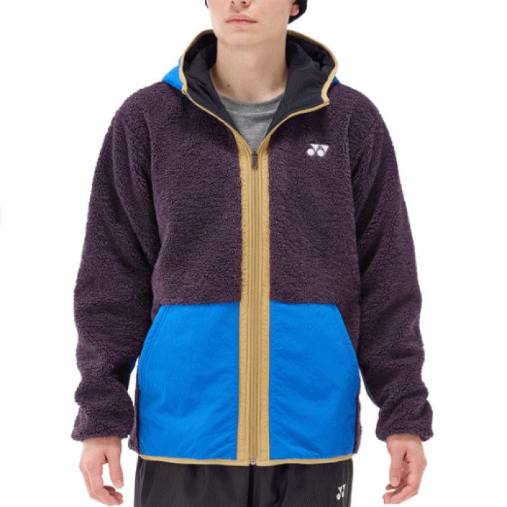 ヨネックス YONEX ボア リバーシブル ジャケット　パーカー 新品 O YONEX ヨネックス フーディジャケット メンズ レディース ユニ ボア