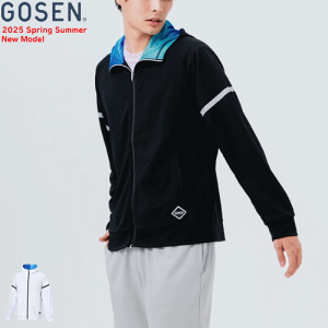 【10%OFFクーポン配布中】GOSEN ゴーセン ジップアップパーカー アウター W2500 ユニセックス 男女兼用 ジュニア 子供用