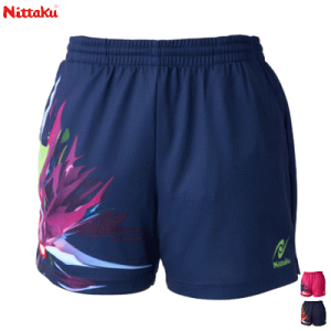 【10%OFFクーポン配布中】Nittaku ニッタク 卓球 パンツ ブライトバーストショーツ ユニフォーム メンズ 男性用 レディース 女性用 ジュニア キッズ 子供用 NW-2523【1枚までメール便OK】