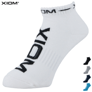 【10%OFFクーポン配布中】XIOM エクシオン カラー アンクル ソックス 靴下 卓球 SOC000030【1点までメール便OK】