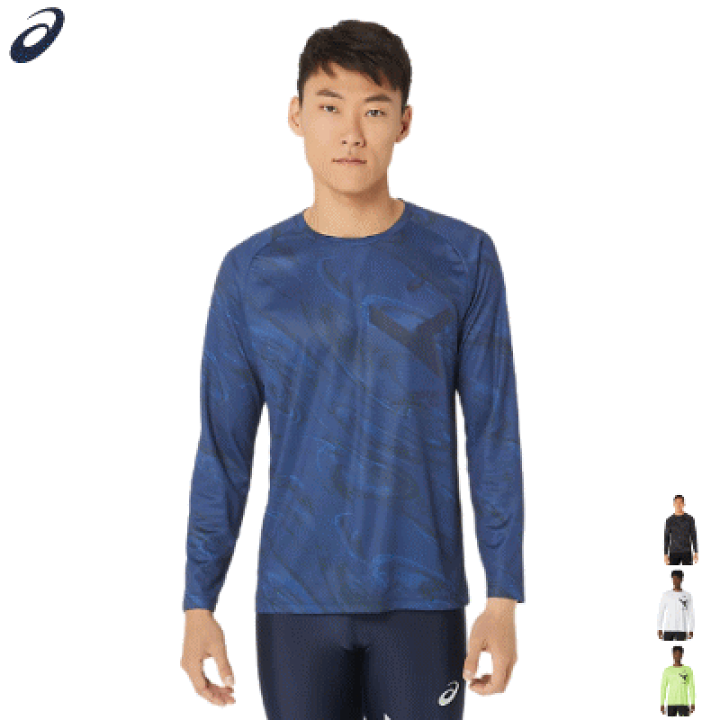 楽天市場】asics アシックス 長袖シャツ トレーニングウェア
