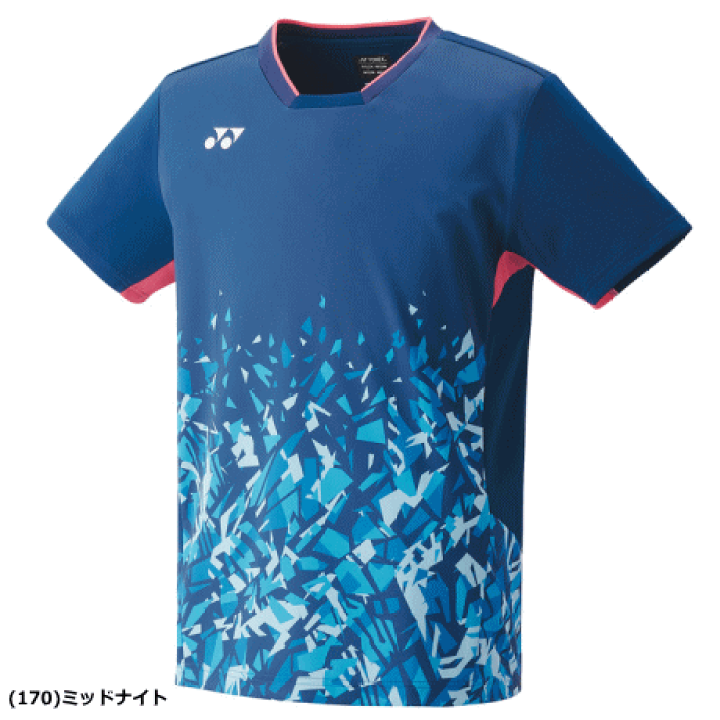 YONEX バドミントンシャツ ユニフォーム YONEX ヨネックス バドミントン ウェア UNI ゲームシャツ