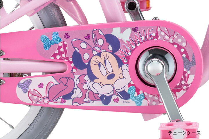 楽天市場】自転車 子供用 ミニーマウス・ポルカドットS 16 18 