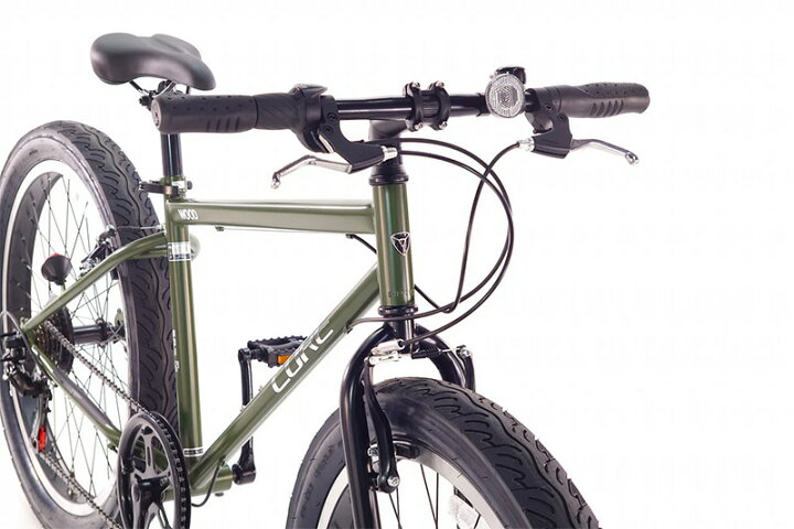 楽天市場】自転車 3.0メガファットバイク 26インチ 6段ギア CORE FAT 