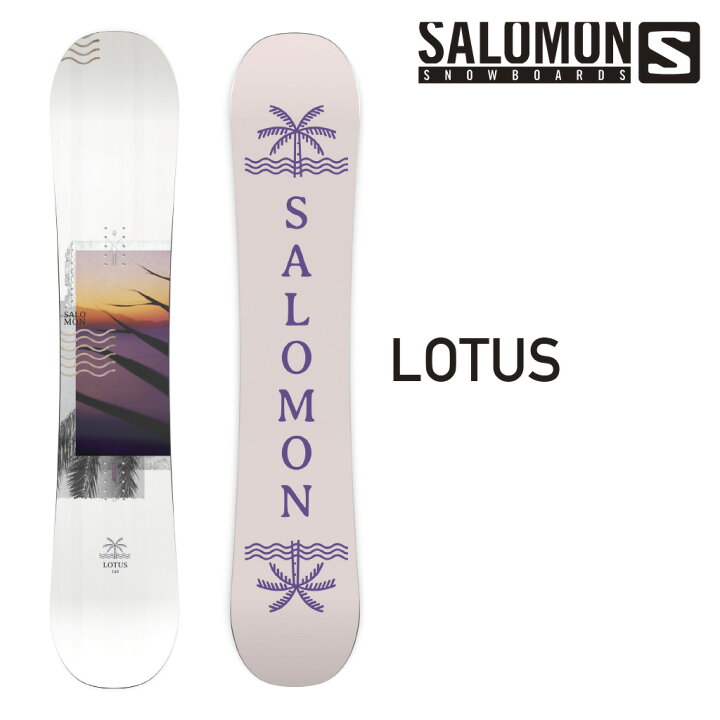 楽天市場】サロモン スノーボード 板 2点セット SALOMON LOTUS RHYTHM  