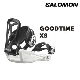 SALOMON GOODTIME XS サロモン グッドタイム 23-24 新作 キッズ ジュニア Jr ソフトフレックス やわらかい フリースタイル グラトリ パーク 軽量 ブランド スノボー snowboard 黒 おしゃれ