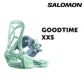 SALOMON GOODTIME XXS サロモン グッドタイム 23-24 新作 キッズ ジュニア Jr ソフトフレックス やわらかい フリースタイル グラトリ パーク 軽量 ブランド スノボー snowboard 青 グリーン ミント おしゃれ