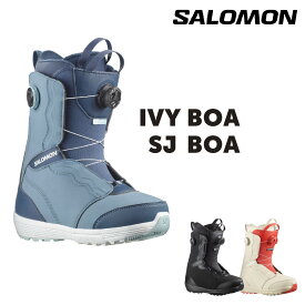 SALOMON IVY BOA SJ サロモン スノーボード ブーツ ボア レディース 23-24 初心者 ソフトフレックス グラトリ 軽量 スノボ snowboard boots