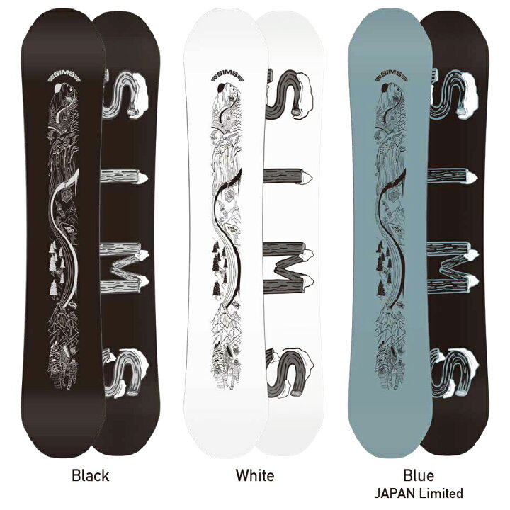 楽天市場】SIMS THE DAY シムス スノーボード 板 メンズ レディース 23  