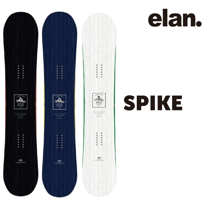 楽天市場】【BIN取付無料】ELAN スノーボード 3点セット SPIKE LINK 