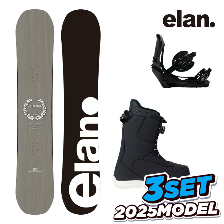楽天市場】【BIN取付無料】 2025 Newモデル エラン スノーボード 3点  