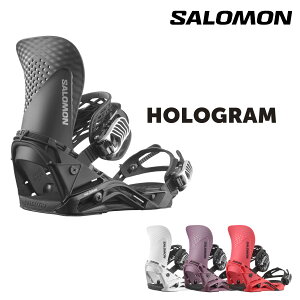 2025 Newモデル SALOMON HOLOGRAM サロモン ホログラム メンズ レディース ソフトフレックス やわらかい フリースタイル グラトリ パーク 軽量 ブランド スノボー snowboard 黒 白 おしゃれ 派手