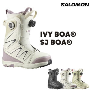 25-26 SALOMON IVY BOA SJ T Xm[{[h u[c Pi {A fB[X 2526 S \tgtbNX Og y Xm{ snowboard boots