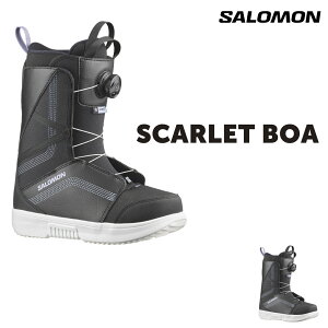 25-26 SALOMON SCARLET BOA T XJ[bg XJ[bg{A Xm[{[h u[c Pi fB[X {A S \tgtbNX Og y {Ki Xm{ snowboard boots