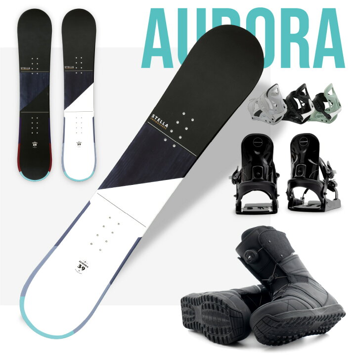 楽天市場】スノーボード 板 3点セット A-TOP ダイヤル式 ブーツ AURORA  
