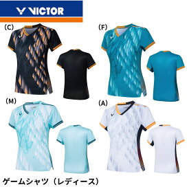 ビクター VICTOR ウエア ゲームシャツ（レディース） T-46000 バドミントン