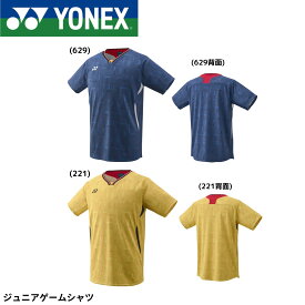 ヨネックス YONEX ウエア　ウェア ジュニアゲームシャツ 10700J バドミントン・テニス・ソフトテニス