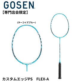 【専門店会限定商品】【フレームのみ】【最短出荷】ゴーセン GOSEN バドミントンラケット CUSTOMEDGE PS FLEX-A BRCEP バドミントン