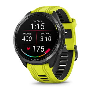 �K�[�~�� GARMIN Forerunner 965 GPS JPN Amp Yellow �t���b�O�V�b�v�����j���O�E�H�b�` �X�}�[�g�E�H�b�` �C�G���[ 010-02809-62