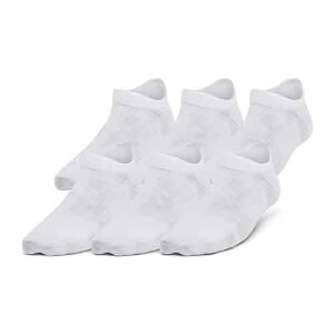 アンダーアーマー UA エッセンシャル ノーショー ソックス (6足セット) ジュニア 1382610-100