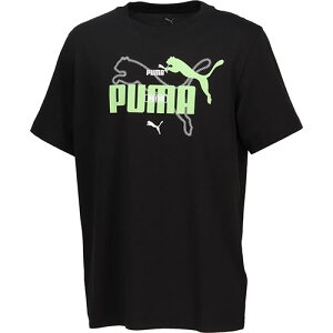 v[} PUMA ESS LOGO LAB SS T}[ TVc  Y 687669-01