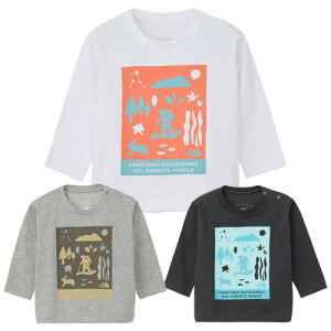 ザ・ノース・フェイス THE NORTH FACE ロングスリーブシレトコトコティー Tシャツ 長袖 ベビー NTB82530ST
