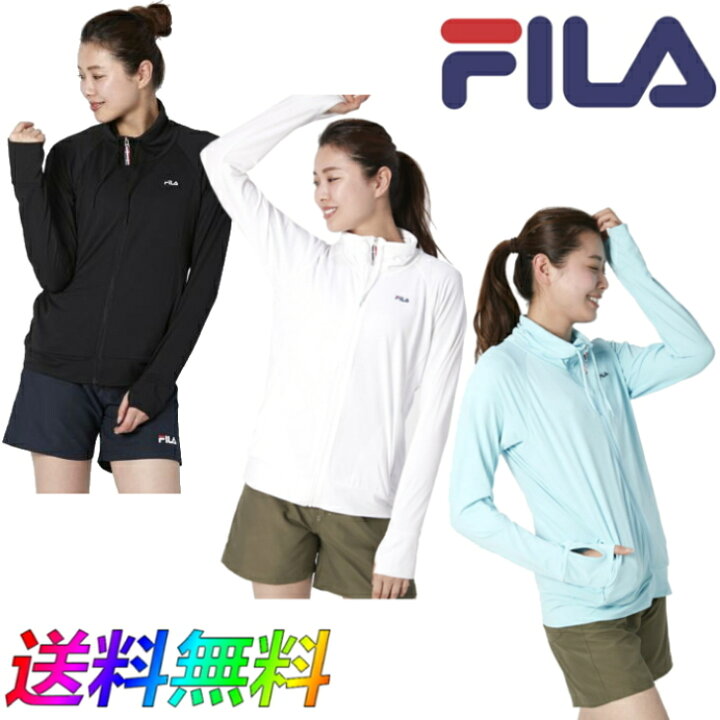 楽天市場 Fila フィラ ラッシュガード 229 723 レディース ラッシュガードジャケット Swim Running Fitness 水泳 ランニング フィットネス ウェア スポコン 楽天市場店