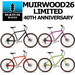 �y�|�C���g5�{ ���Z�x�X�~�ߑ��������ꕔ�����zMARINBIKE MUIRWOODS LIMITED 2026�N���f�� �}�����o�C�N �~���E�b�Y ���~�e�b�h �}�E���e���o�C�N MTB �N������ ���]��