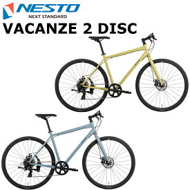 NESTO バカンゼ2ディスク 2024 ネスト VACANZE 2 DISC クロスバイク 自転車