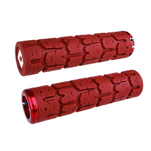 ODI(I[fB[AC)@ROGUE V2.1 LOCK-ON GRIPS DARK RED/RED@]ԃObv