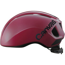 OGKカブト キャンバス スポーツ CANVAS SPOTS ワインレッド 自転車用ヘルメット