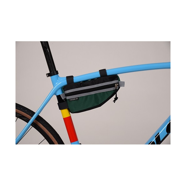 激安通販販売 オーストリッチ POTARI フレームバッグ OSTRICH ライト ブラック 自転車用アクセサリー