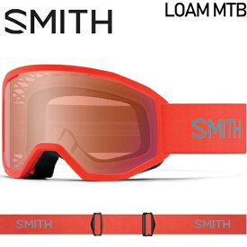 SMITH LOAM MTB Frame POPPY Lens Contrast Rose Flash&Clear スミス ロームエムティービー マウンテンバイクゴーグル
