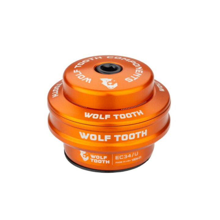 楽天市場】ウルフトゥース Wolf Tooth EC34/28.6 Upper Headset 16mm Stack Orange WOLF TOOTH  : スポークオンライン楽天市場店