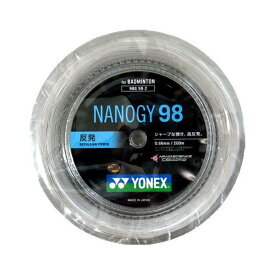 ヨネックス(YONEX) バドミントンガット ナノジー98 200mロール NBG98-2