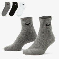 ◆MAX200円OFFクーポン&条件達成でpt5倍◆ ナイキ(NIKE) 3足組 ソックス 3P エブリデイ クッション クウ…