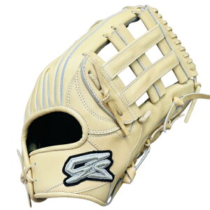 【型付/グラブ/袋/刺繍無料】 ジーエス(GS) 硬式グラブ 外野手用 SUPH-CAM25817 スーパーヘラクレス型 右投げLH 左投げRH キャラメル [ 型付け無料 硬式グラブ刺繍2ヶ所・グラブ袋刺繍無料(単色の