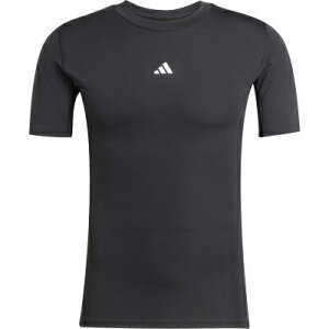 �yadidas�z�A�f�B�_�X TECHFIT SS �C���i�[ [ �����C���i�[�V���c ]