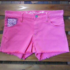 INHABITANT インハビ 【GIRLS SHORT PANTS】 IH322SP80 ピンク 正規 レディース ショートパンツ
