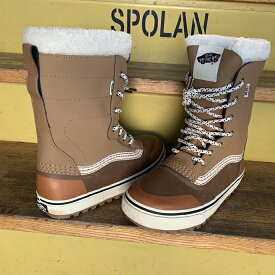 VANS バンズ 【STANDARD SNOW BOOTS】 BROWN/WHITE US-8.0(26.0cm) 正規品 靴 スノーブーツ 防寒ブーツ ウィンターブーツ スノースケート