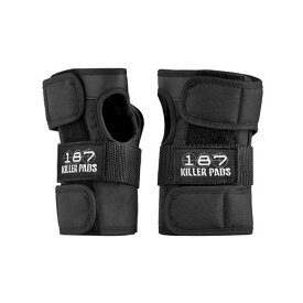 187KILLERPADS 【WRIST GUARD】 Black 黒 JRsize 正規 スケートボード キッズ プロテクター 手首 インラインスケート ローラーブレード