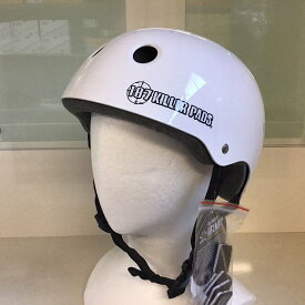 187KILLERPADS 【PRO SKATE HELMET】 WHITE XL(60-62cm) 正規 スケートボード ヘルメット インラインスケート ローラーブレード ローラーダービー