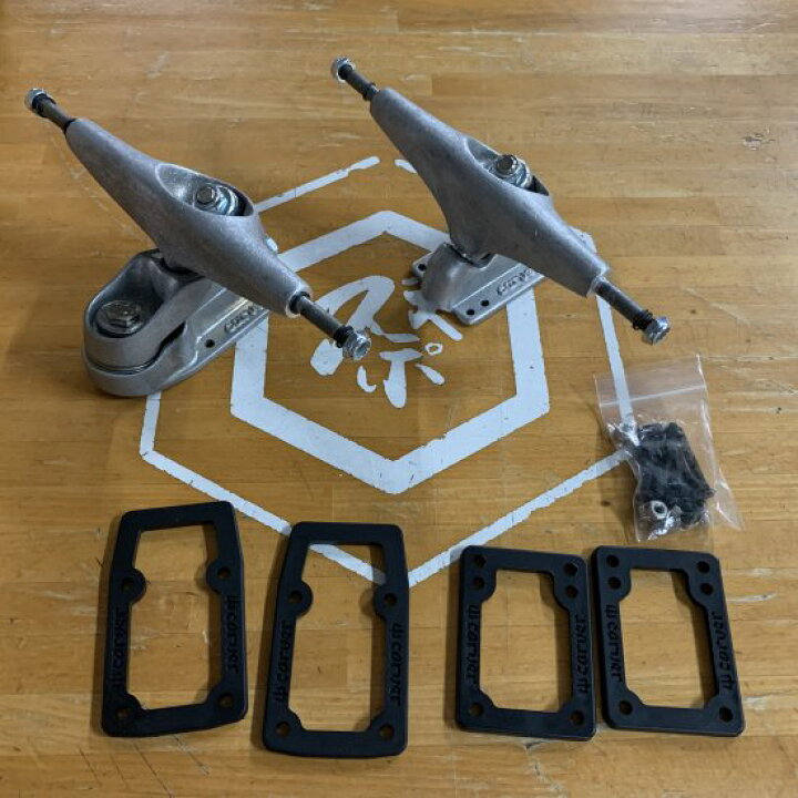 楽天市場】CARVER カーバー 【C7 TRUCK SET】 SILVER 日本正規品  