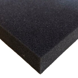 ウレタンスポンジECS 黒色 厚50.0mm幅1000mm×長2000mm高弾性で、適度な硬度を持ち、軽量・安価。ソフトタッチで、ヘタリが少ないので、柔らかく大切なものを守ります。梱包緩衝材・クッション材など幅広い用途に対応
