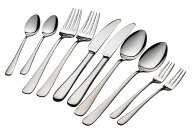 ALFACT シャンティー (ハンドルマット仕上) ペアセット10pc カトラリーセット (名入れ無料)【日本製/燕市…