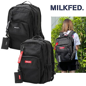 ~NtFh bN MILKFED W ZIP BACKPACK obNpbN obO BACKPACK ~j|[`t ubN bh fB[X w Z w w ʋ ʊw AEghA A4 B4 PC[ e Vw 