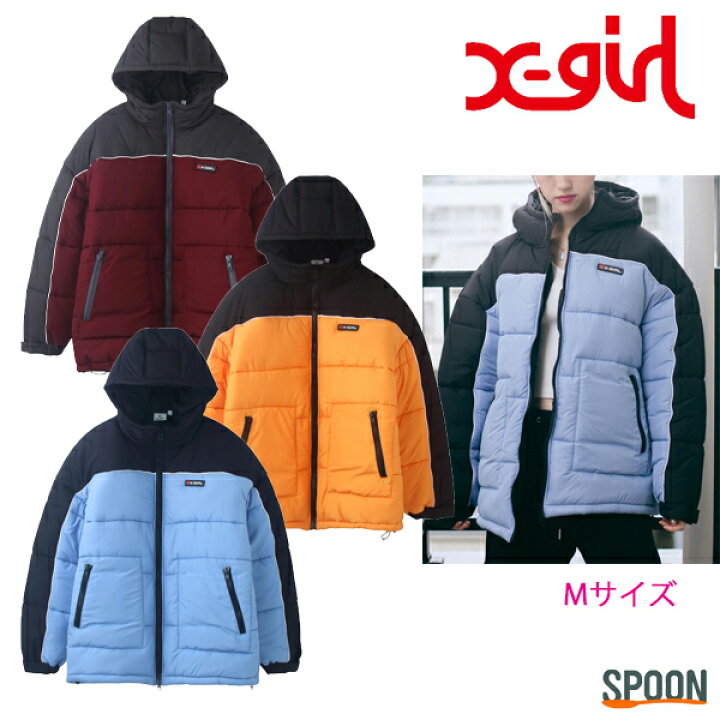 楽天市場】あす楽 送料無料 エックスガール X-girl BICOLOR PUFFER JACKET バーガンディ イエロー ライトブルー M 105214021008 | アウター ジャケット レディース ジャンパー ジャンバー シンプル ロゴ フーディー カジュアル バイカラー 中綿入り スポーティ : spoon ... 楽天市場】あす楽 送料無料 エックスガール X-girl BICOLOR PUFFER JACKET バーガンディ イエロー ライトブルー M 105214021008 | アウター ジャケット レディース ジャンパー ジャンバー シンプル ロゴ フーディー カジュアル バイカラー 中綿入り スポーティ : spoon ...